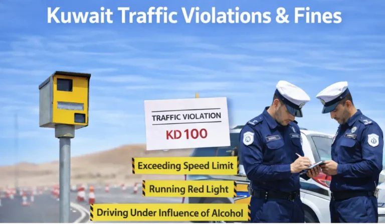 Kuwait Traffic Violations & Fines